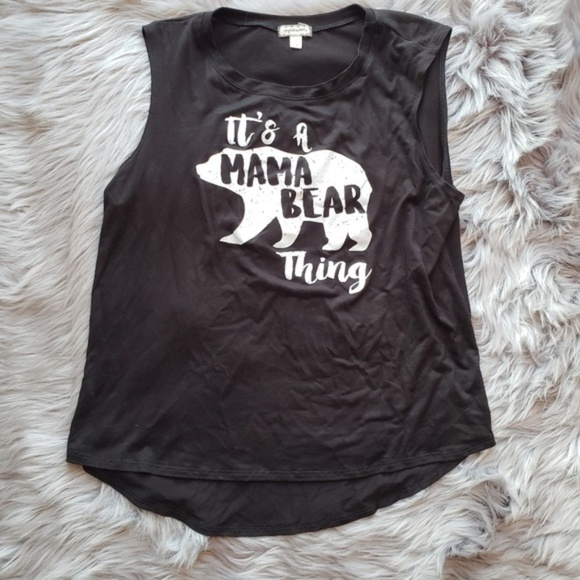 Eyeshadow "It's a Mama Bear Thing" Sleeveless Tee - Picture 3 of 5